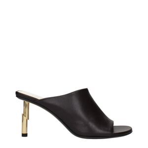 Lanvin Black Leather High Heel Women's Pumps